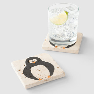 Penguin Stone Onderzetter