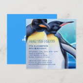 Penguin Strut 5,25 x 5,25 inch Kaart (Voorkant / Achterkant)