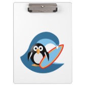 Penguin surfer klembord (Voorkant)