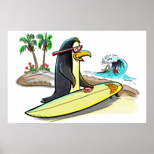 pEnGuIn sUrFeR Poster (Voorkant)