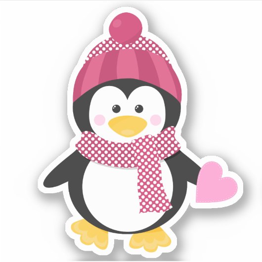 Penguin SweeLieat Sticker (Voorkant)