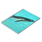 Penguin Swimming Underwater Notitieboek (Linkerzijde)
