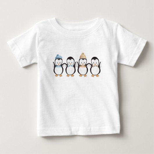 Penguin T-Shirt - Birthday T-Shirt (Voorkant)