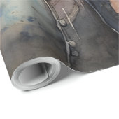 Penguin Tall steampunk 1 Penguianos Cadeaupapier (Rol Hoek)