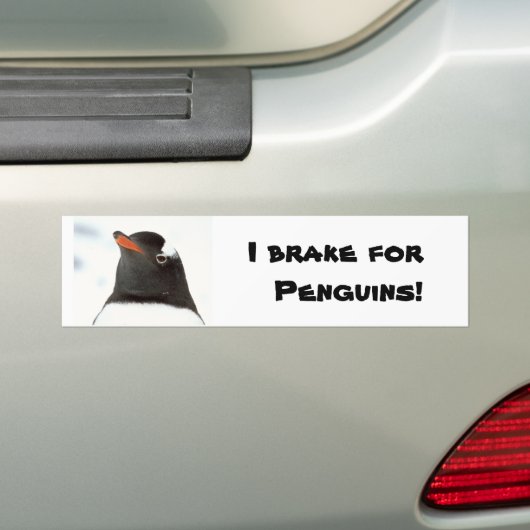 Penguin-tastic Bumpersticker (Op auto)