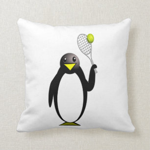 Penguin Tennis Kussen
