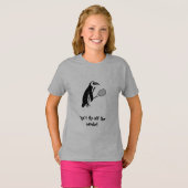 Penguin Tennis Player T-shirt (Voorkant volledig)