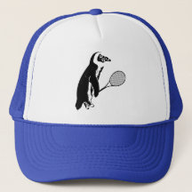 Penguin Tennis Player