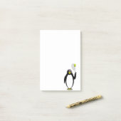Penguin Tennis Post-it® Notes (Op bureau)