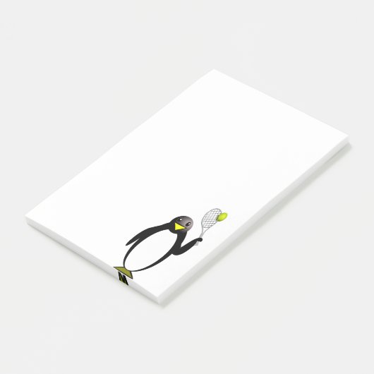 Penguin Tennis Post-it® Notes (Schuin)