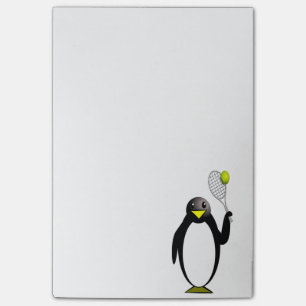 Penguin Tennis Post-it® Notes