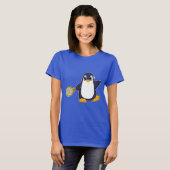 Penguin Tennis racket T-shirt (Voorkant volledig)