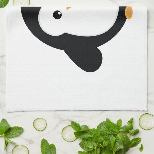 Penguin Theedoek (Gevouwen)