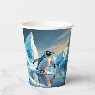 Penguin Thema Papieren Bekers