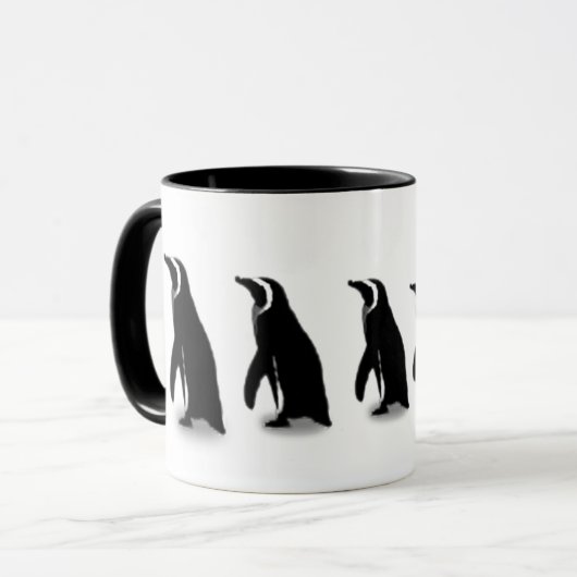 Penguin-tijd Mok (Voorkant links)