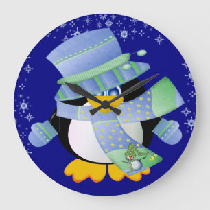Penguin Time Wall klok