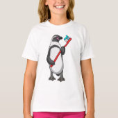 Penguin Tooth-borstel T-shirt (Voorkant)