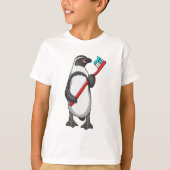 Penguin Tooth-borstel T-shirt (Voorkant)