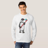 Penguin Tooth-borstel T-shirt (Voorkant volledig)