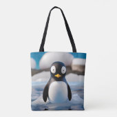 Penguin Tote Bag (Achterkant)