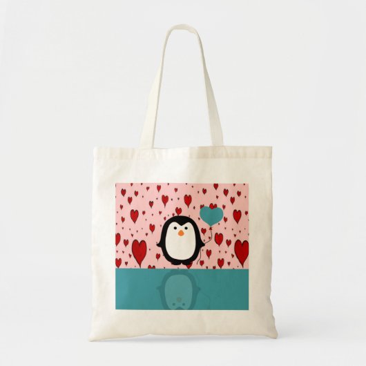 Penguin Tote Bag (Voorkant)