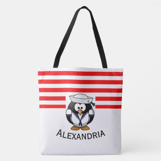 Penguin Tote Bag (Voorkant)
