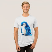 Penguin Tri-Blend Shirt (Voorkant volledig)