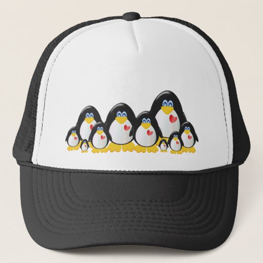 Penguin Trucker Pet (Voorkant)