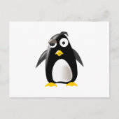 Penguin tux linux afbeelding briefkaart (Voorkant)