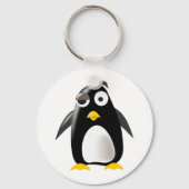 Penguin tux linux afbeelding sleutelhanger (Voorkant)
