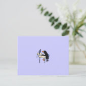 penguin tux-systeembeheerder briefkaart (Staand voorkant)