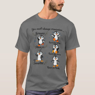 Penguin U moet zich altijd herinneren Penguin Love T-shirt