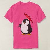 Penguin Umbrella T-shirt (Design voorkant)