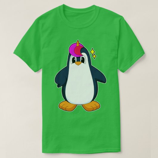 Penguin Unicorn T-shirt (Design voorkant)