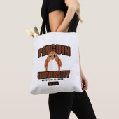 Penguin University - Brown Tote Bag (Dichtbij)