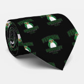 Penguin University - Groen Stropdas (Opgerold)