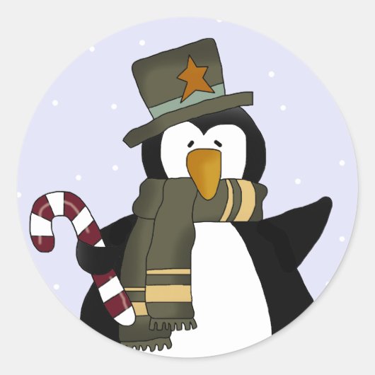 Penguin Vakantie Stickers (Voorkant)