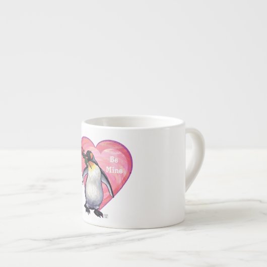 Penguin Valentijnsdag Espresso Kop (Voorkant rechts)