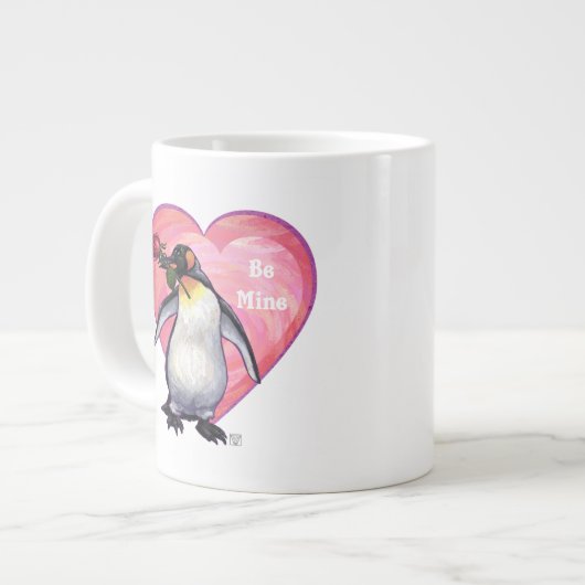 Penguin Valentijnsdag Grote Koffiekop (Links)