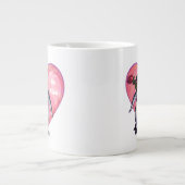 Penguin Valentijnsdag Grote Koffiekop (Voorkant)