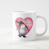 Penguin Valentijnsdag Grote Koffiekop (Rechts)