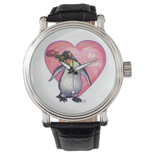Penguin Valentijnsdag Horloge