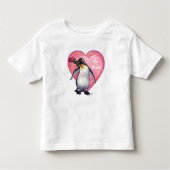 Penguin Valentijnsdag Kinder Shirts (Voorkant)