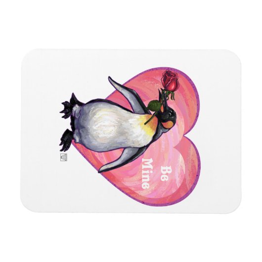 Penguin Valentijnsdag Magneet (Horizontaal)