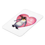 Penguin Valentijnsdag Magneet (Linkerzijde)