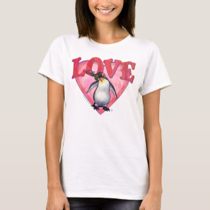 Penguin Valentijnsdag T-shirt