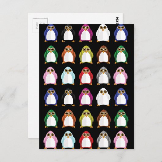 Penguin Variety (2) Briefkaart (Voorkant / Achterkant)
