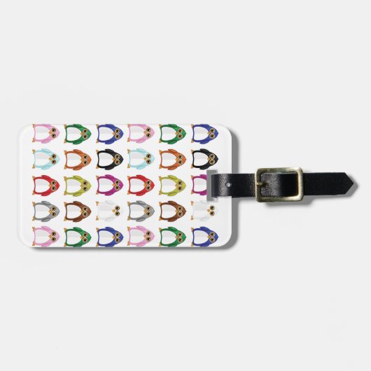 Penguin Variety Bagagelabel (Voorkant horizontaal)