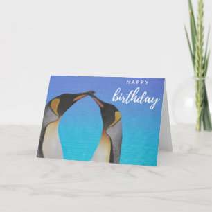 Penguin-verjaardagskaart Kaart