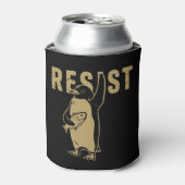 Penguin verzet tegen protest tegen tarieven blikjeskoeler (Blikje Voorkant)